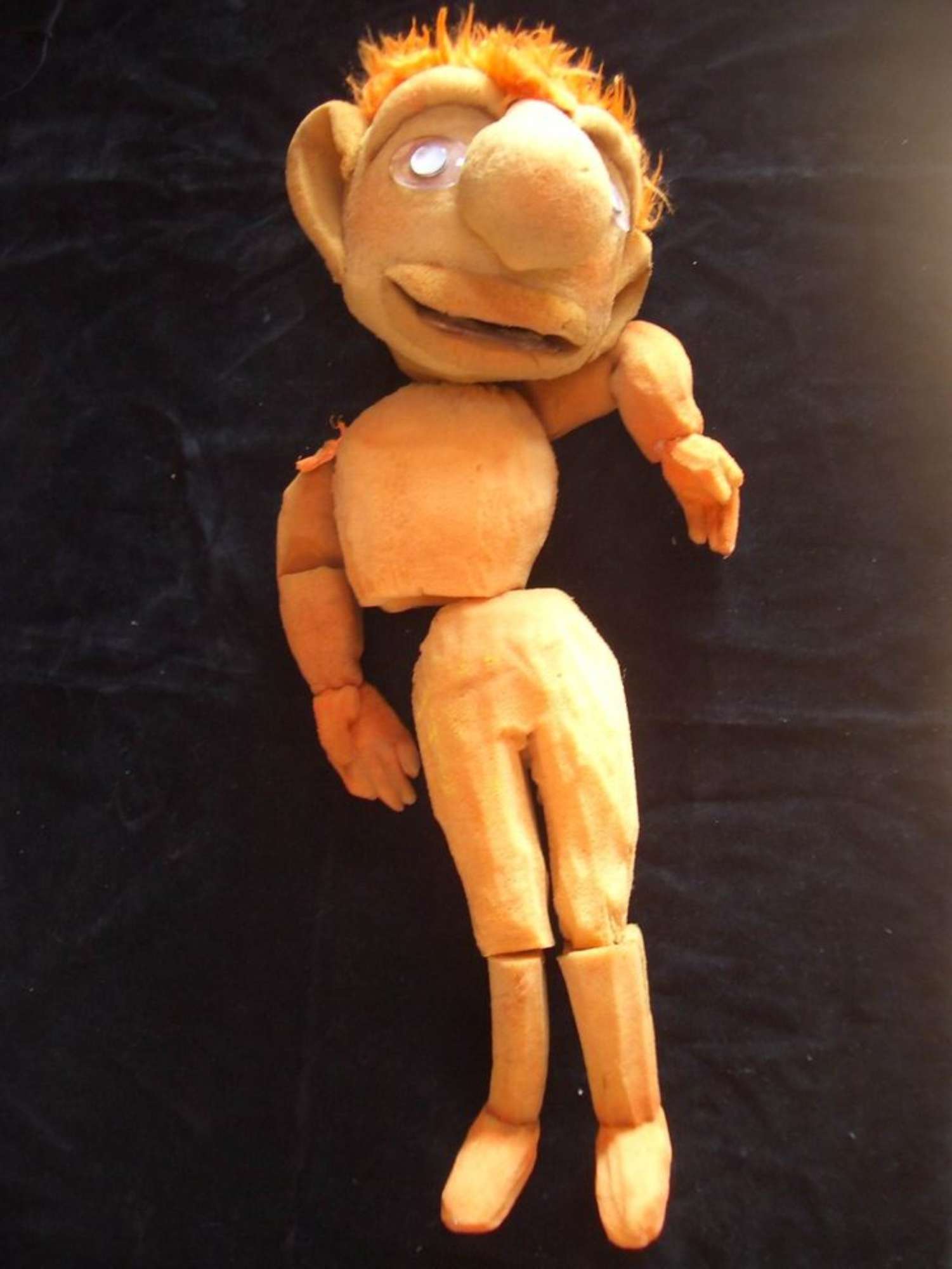 Burattino del nucleo Noci di Cocco prima del restauro